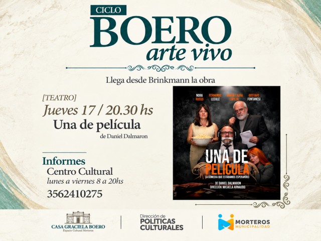 Boero Arte Vivo - Obra Teatro "Una de pel&iacute;cula" 