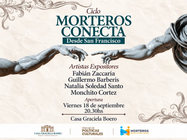 Ciclo Morteros Conecta con San Francisco en Casa Graciela Boero