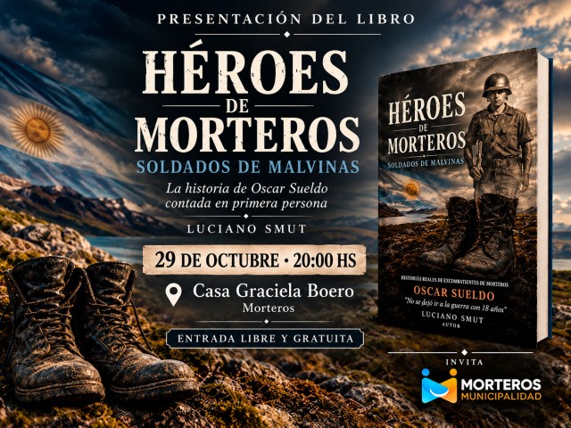 Presentaci&oacute;n del libro "H&Eacute;ROES DE MORTEROS"