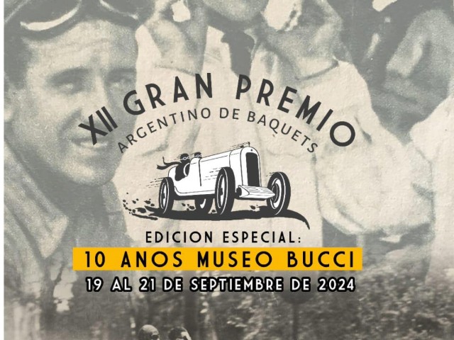  XII GRAN PREMIO ARGENTINO DE BAQUETS “10 AÑOS MUSEO BUCCI”