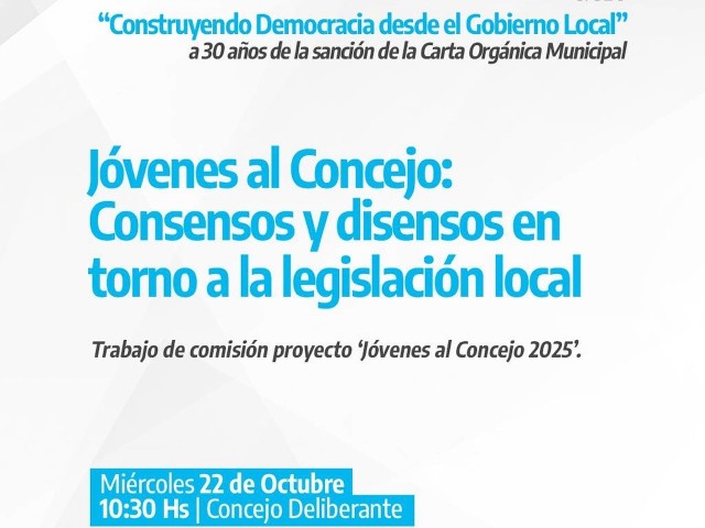 JÓVENES AL CONCEJO