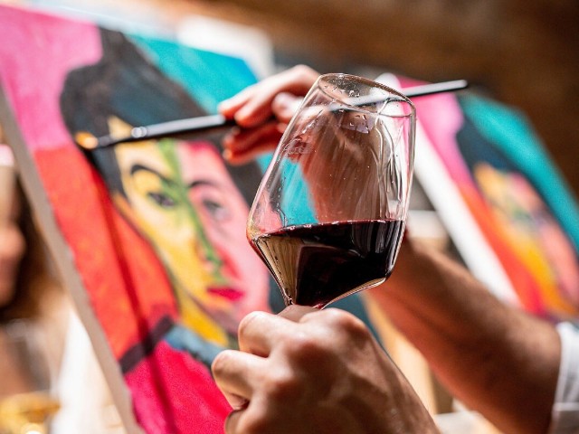 ARTE Y VINO: 4TO TALLER SENSORIAL EN CASA BOERO