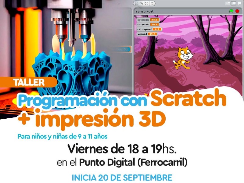 Curso de Programación con Scratch e Impresión 3D